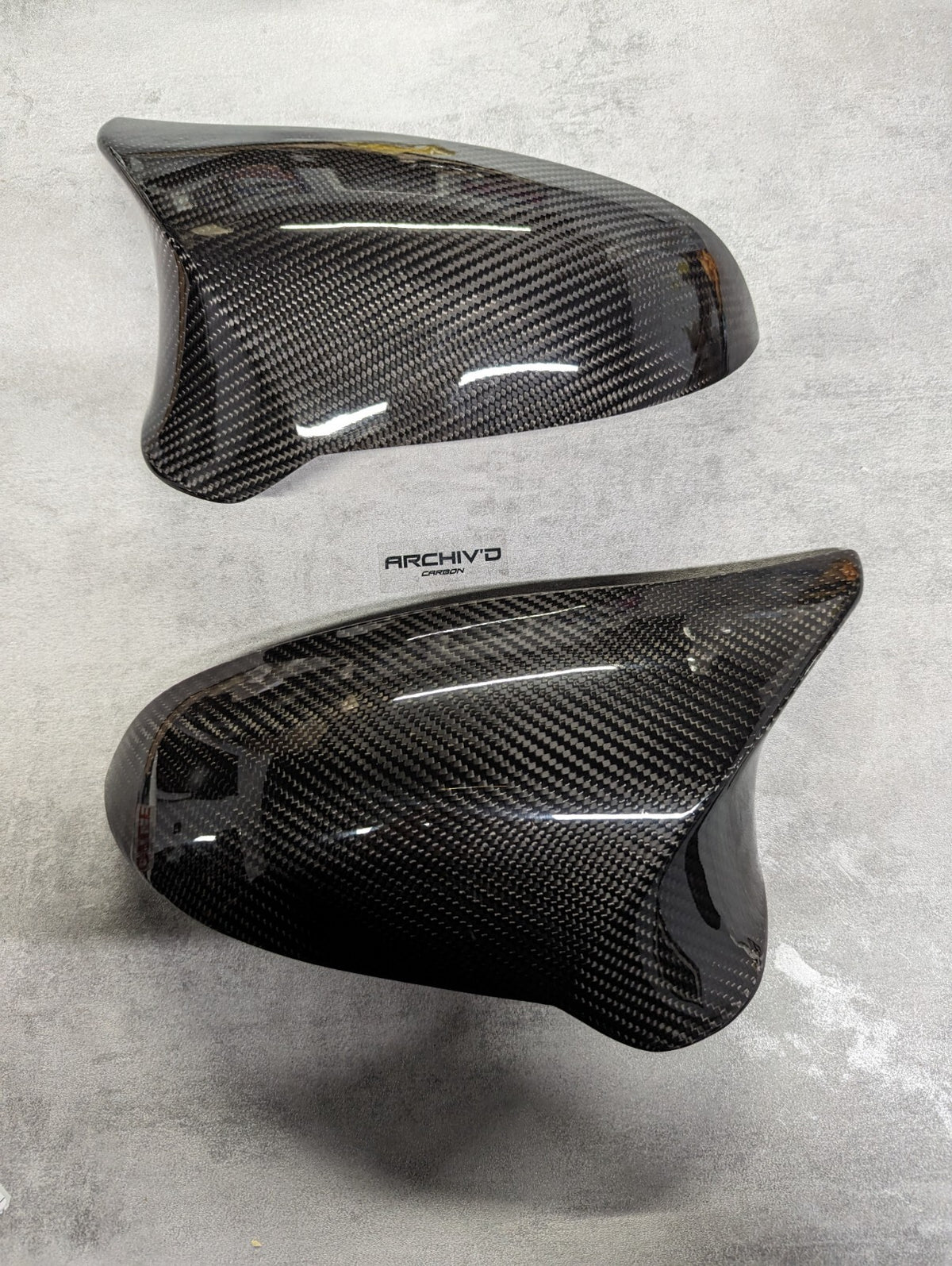 Genuine Carbon Fibre Wing Mirror Caps BMW F80 M3 F82 F83 M4 F87 M2 RHD