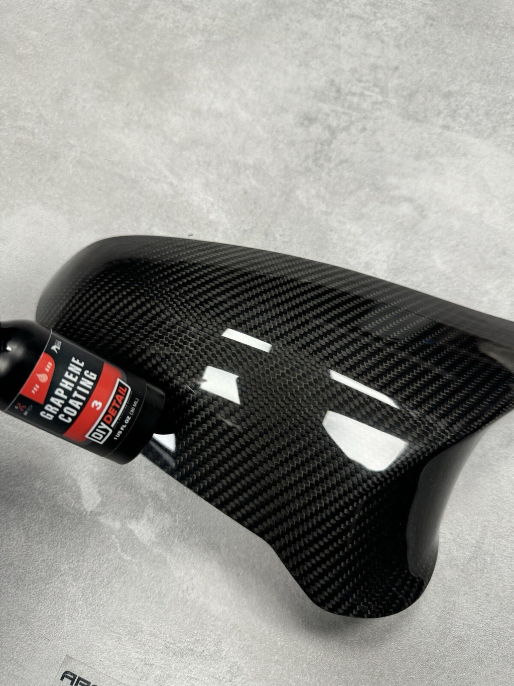 Real Dry Carbon Fibre Wing Mirror Caps Cover BMW F80 M3 F82 F83 M4 F87 M2 RHD