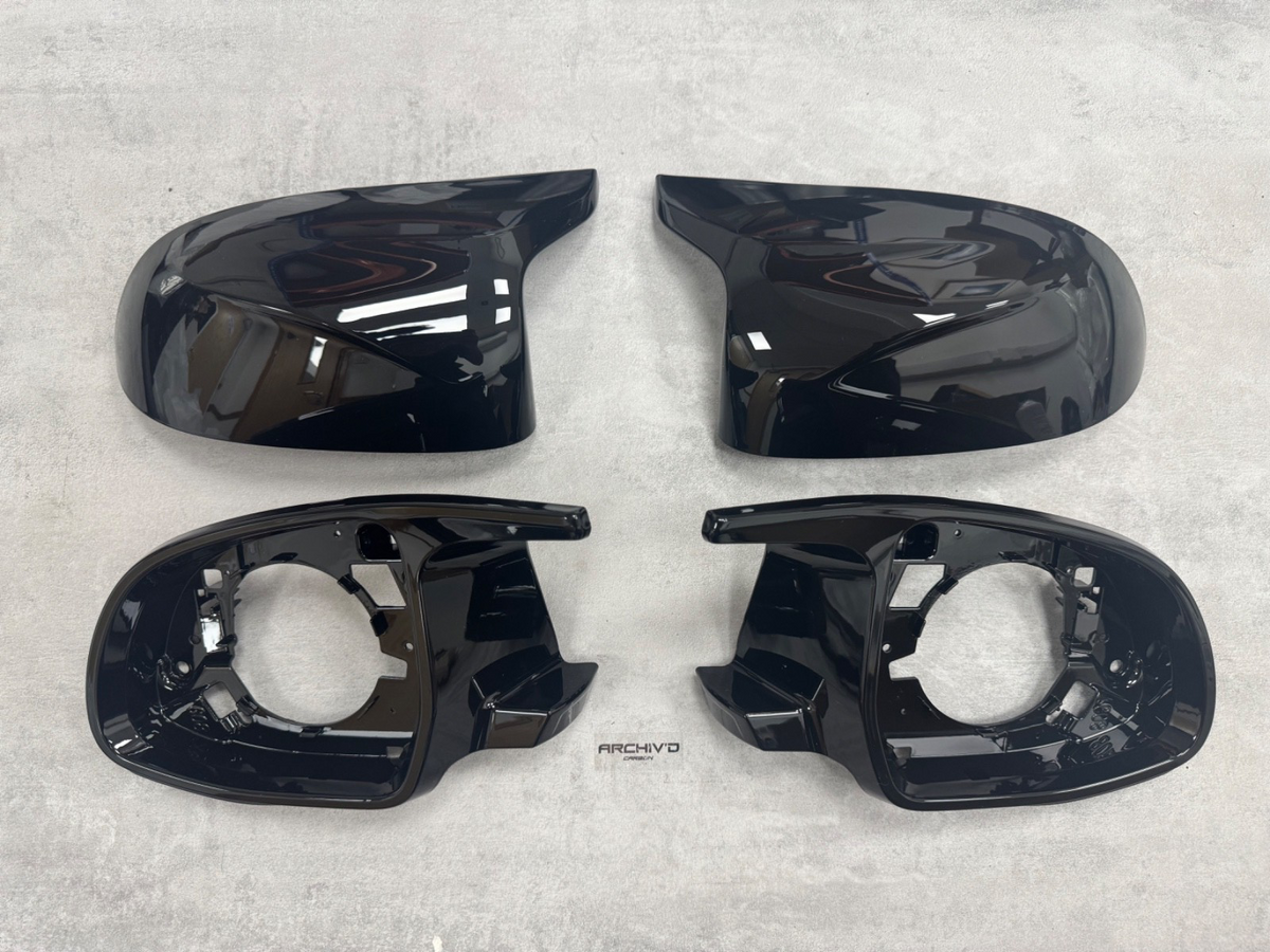 X3M STYLE 4 PIECE WING MIRROR COVER CAPS BMW X3 G01 X4 G02 X5 G05 X6 G06