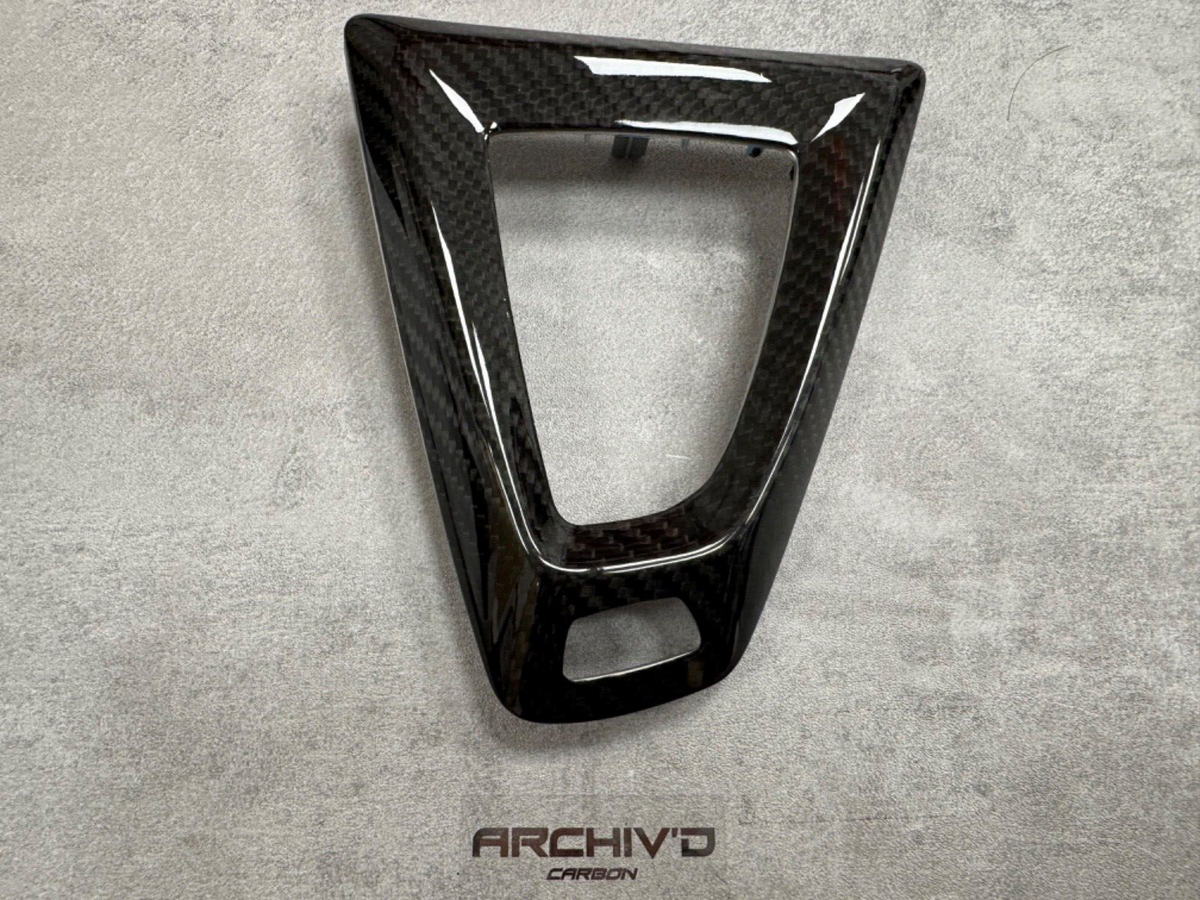 BMW F87 F80 F82 M2 M3 M4 Pre Preg Dry Carbon Fibre Gloss Gear Surround Trim