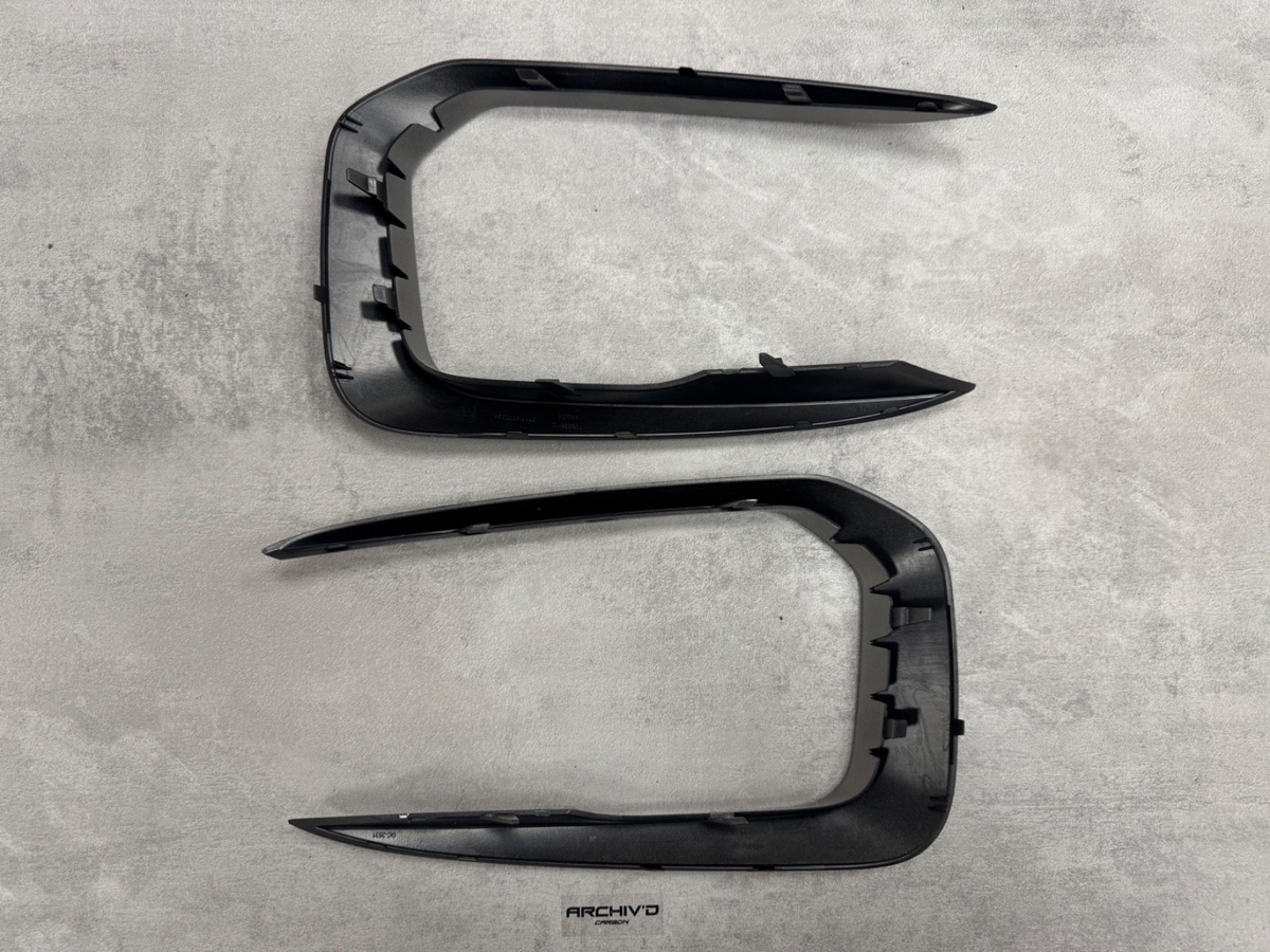 Front Bumper Canards Trim For BMW M135i M140i F20 F21 Left And Right Pair