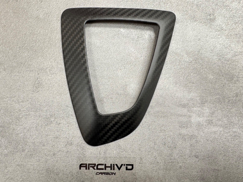 BMW 1 2 3 4 Series F20 F30 F32 F87 M2 Matt Carbon Gear Trim Surround RHD