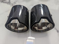 BMW M135i M140i M240i 340i 440i Carbon Fibre SS304 Silver Exhaust Tips B58 N55