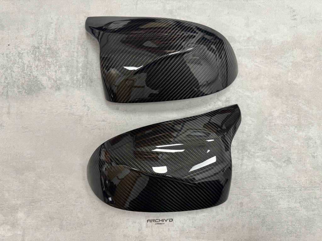 BMW X3M X4M X5M X6M F97 F98 Pre-Preg Dry Carbon Fibre Wing Mirror Cover Caps