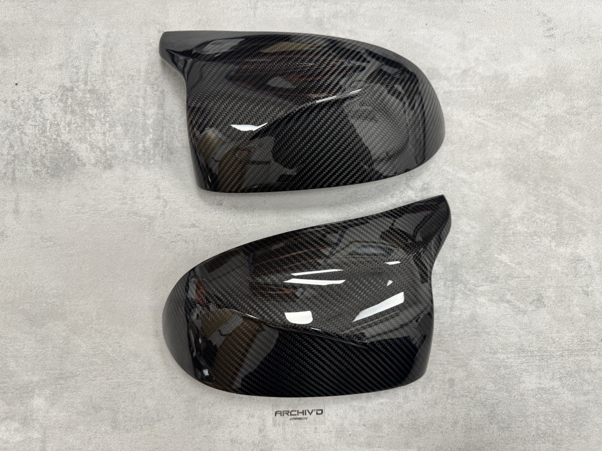 BMW X3M X4M X5M X6M F97 F98 Pre-Preg Dry Carbon Fibre Wing Mirror Cover Caps