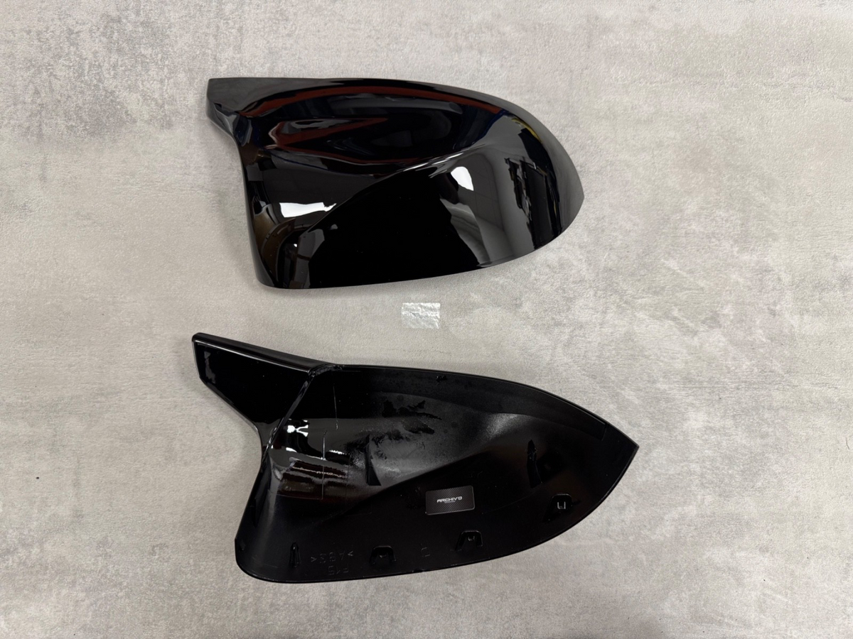 BMW F15 X5 F16 X6 F25 X3 F26 X4 Gloss BlackWing Mirror Cover Caps 2014 Onwards