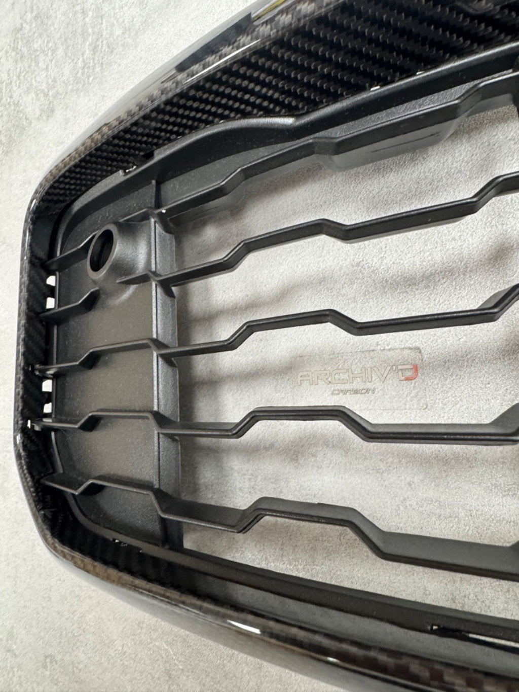 BMW F20 M135i M140i Real Carbon Fibre Front Bumper Grill Canards
