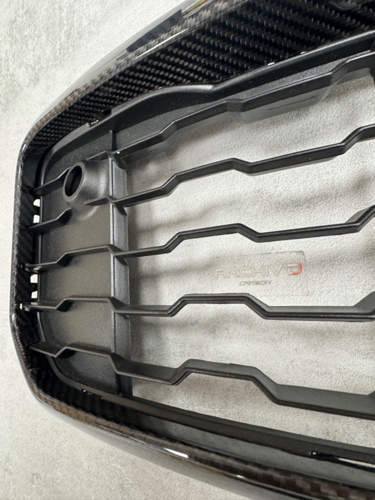 BMW F20 M135i M140i Real Carbon Fibre Front Bumper Grill Canards