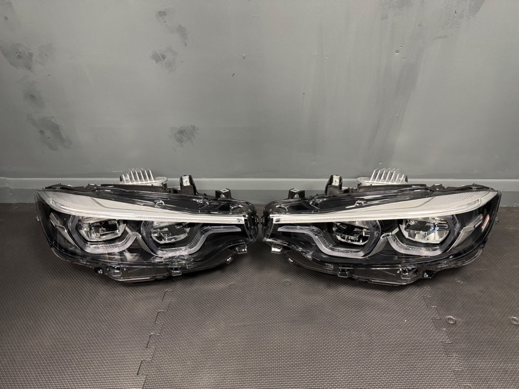 BMW F32 F33 F36 LED Headlights M3 F80 M4 F82 F83 8 Pin Upgrade Pair