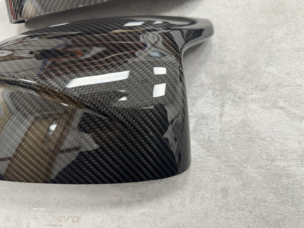 BMW X3M X4M X5M X6M F97 F98 Pre-Preg Dry Carbon Fibre Wing Mirror Cover Caps