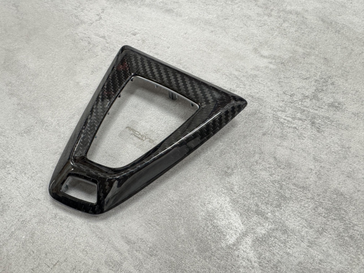 BMW F87 F80 F82 M2 M3 M4 Pre Preg Dry Carbon Fibre Gloss Gear Surround Trim