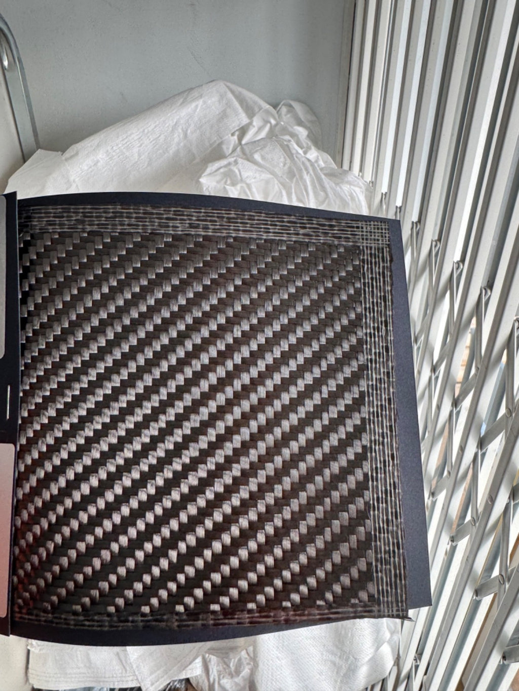 Carbon Fibre 12K 600g Heavyweight Cloth Fabric 1m x 1m
