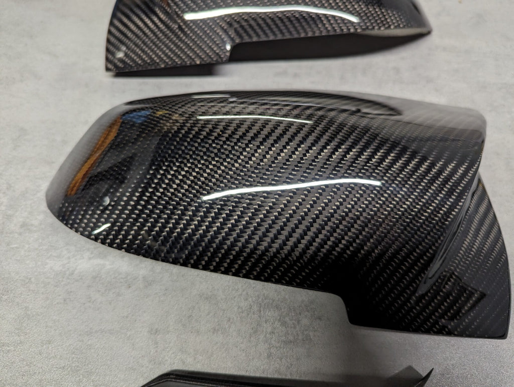 BMW F87 M2 REAL CARBON FIBRE MIRROR COVER REPLACEMENT CAPS OG M2 N55