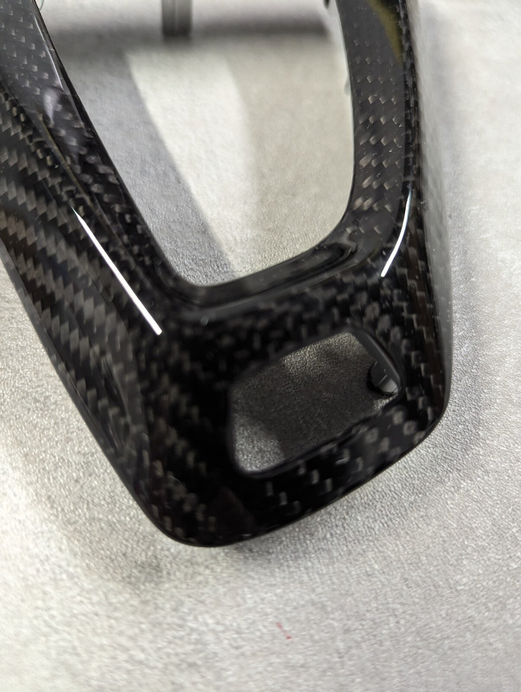 BMW F87 F80 F82 M2 M3 M4 Pre Preg Dry Carbon Fibre Gloss Gear Surround Trim