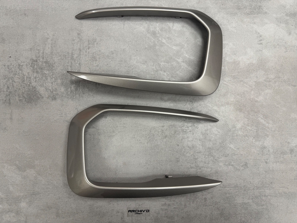 Front Bumper Canards Trim For BMW M135i M140i F20 F21 Left And Right Pair