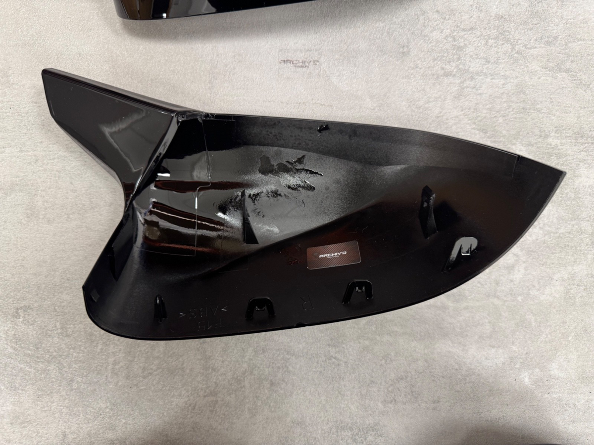 BMW F15 X5 F16 X6 F25 X3 F26 X4 Gloss BlackWing Mirror Cover Caps 2014 Onwards