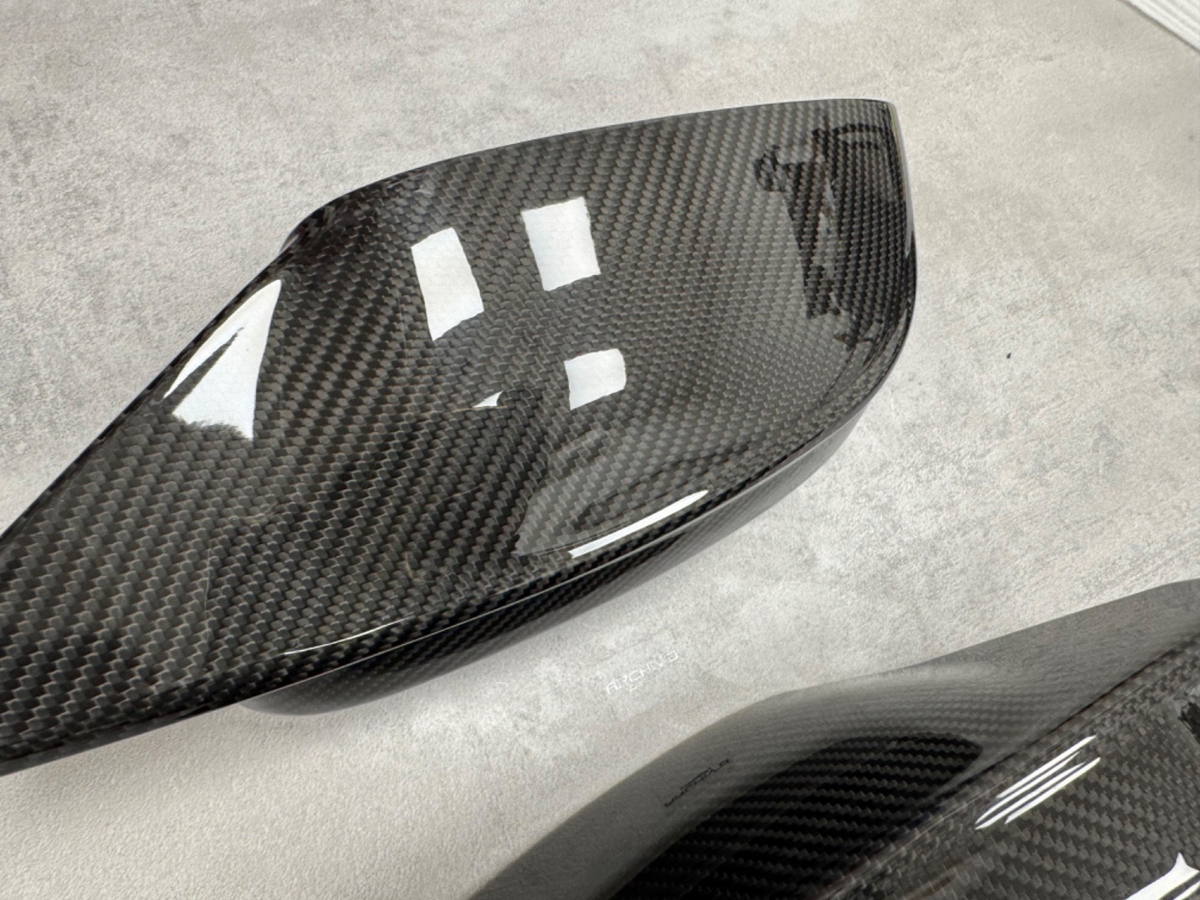 BMW 2 3 4 Series Pre Preg Dry Carbon Fibre Wing Mirror Cover Caps G20 G22 G42