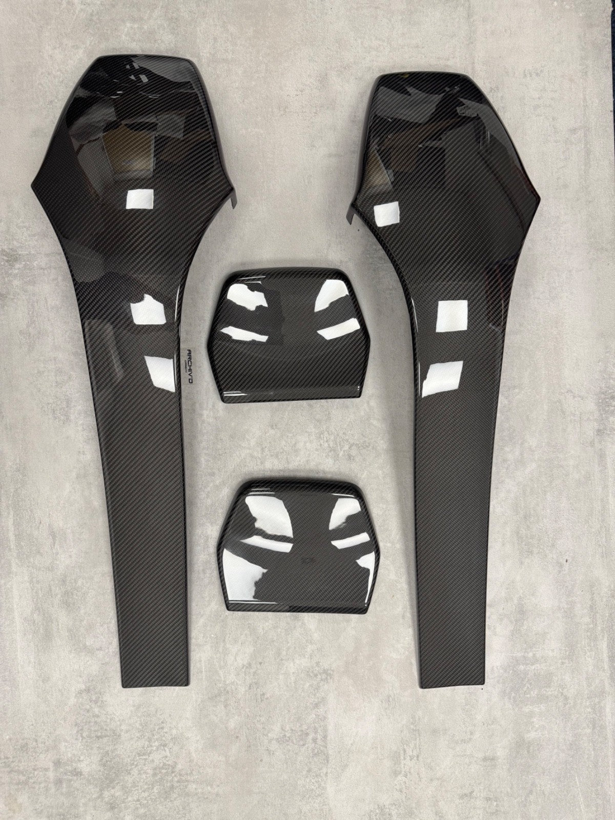 BMW M2 M3 M4 Pre-Preg Dry Carbon Fibre Seat Add On Trim Front & Rear F80 F82 F87