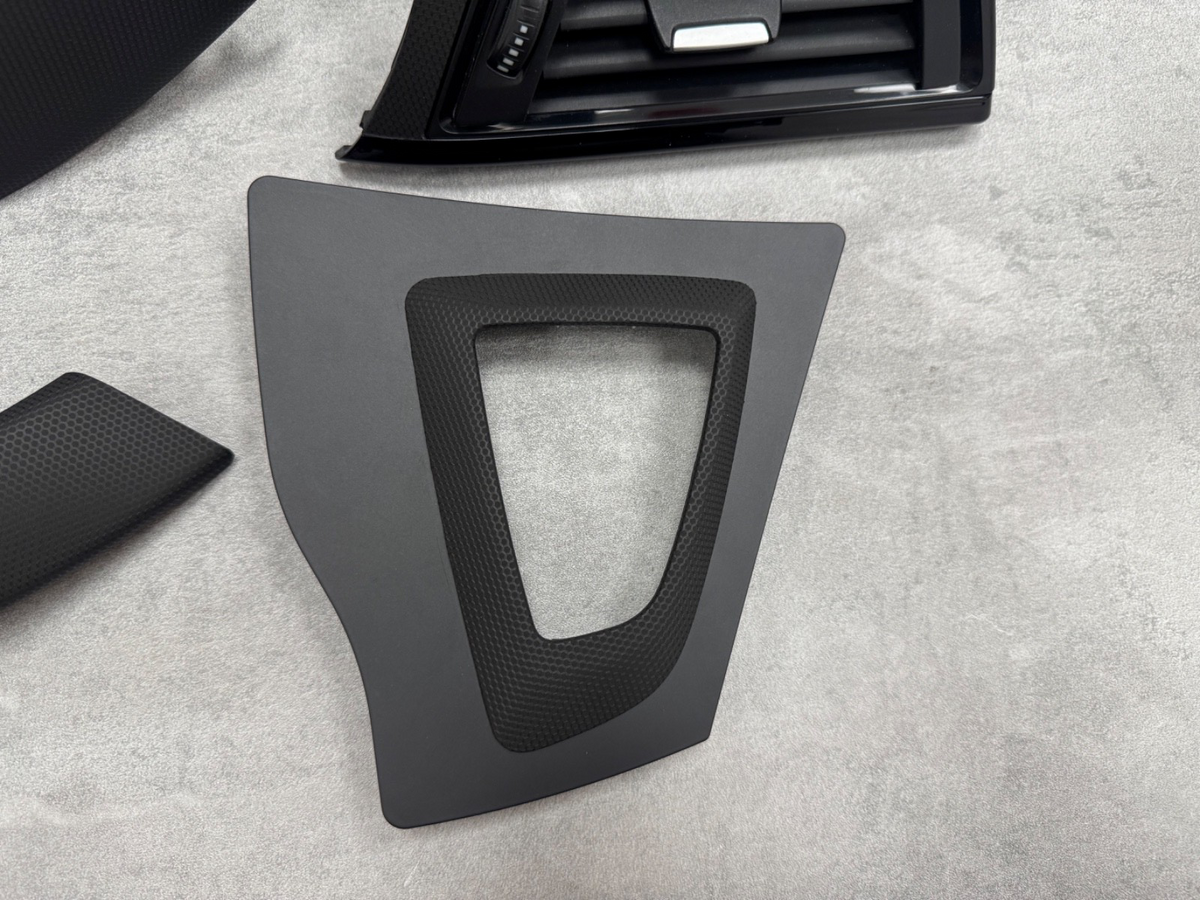 BMW 3 4 Series F30 F32 F80 F82  Interior Dashboard Trim Textured Matrix Black