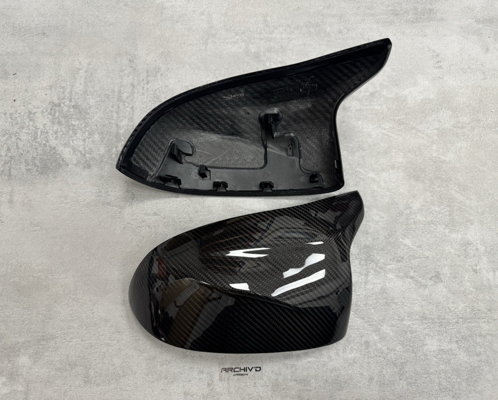 BMW X3M X4M X5M X6M F97 F98 Pre-Preg Dry Carbon Fibre Wing Mirror Cover Caps