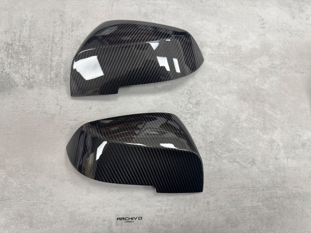 BMW 1 2 3 4 Series Dry Carbon Fibre Wing Mirror Cover Caps F20 F22 F30 F32