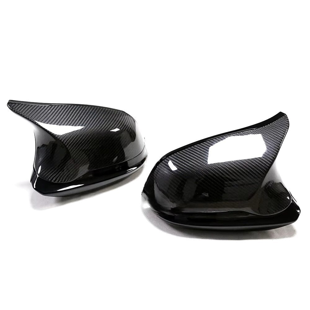 BMW 1 2 3 4 Series F20 F30 F32 Carbon Fibre Wing Mirror Cover Caps Housing