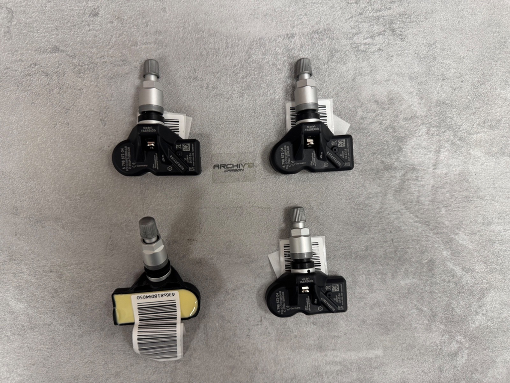 4x TPMS Tyre Pressure Sensors BMW F10 F11 F13 F01 36106798872 Pre-Programmed