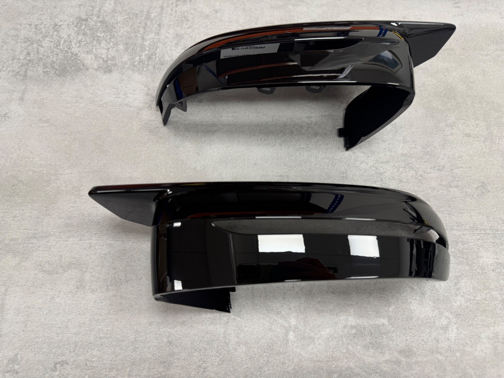 BMW M2 M3 M4 Gloss Black Wing Mirror Cover Caps G87 G80 G82 G42 RHD