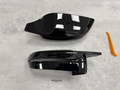 BMW 2 3 4 5 Series Gloss Black Wing Mirror Cover Caps G20 G22 G30 G42 RHD