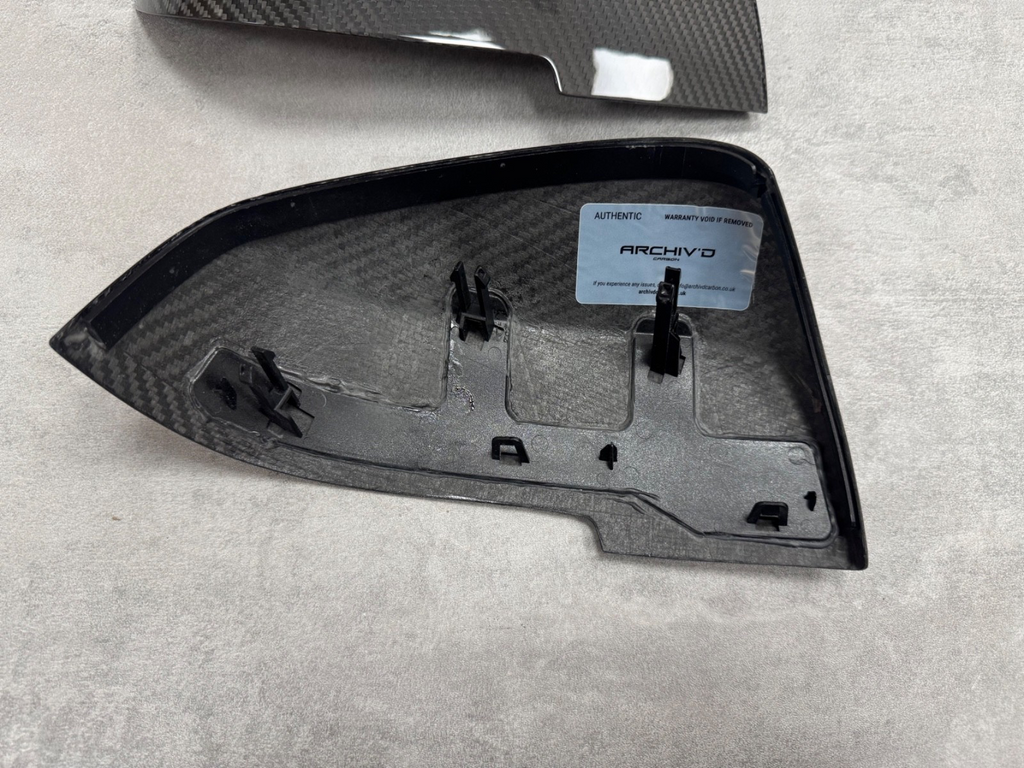 BMW 1 2 3 4 Series Dry Carbon Fibre Wing Mirror Cover Caps F20 F22 F30 F32