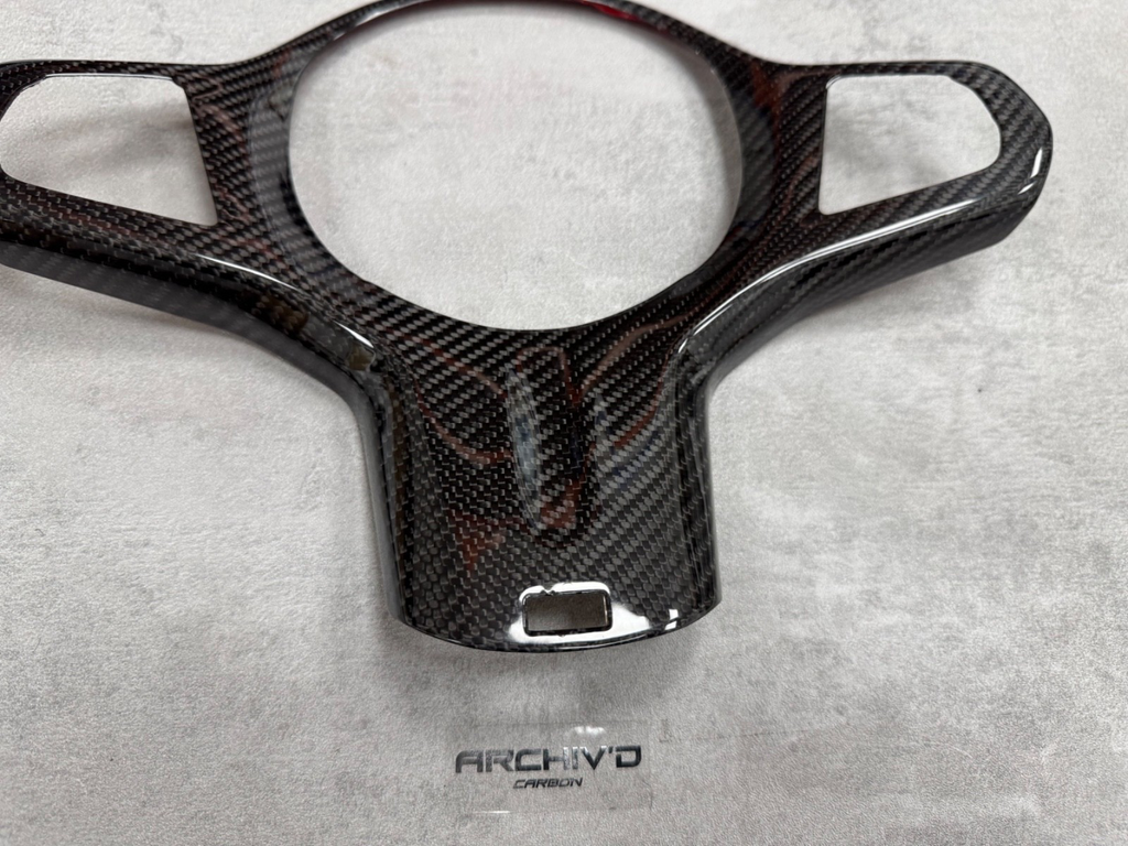 Dry Carbon Fibre Steering Trim Cover BMW G20 G32 G11 G12 G01 G02 G05 G80 G82