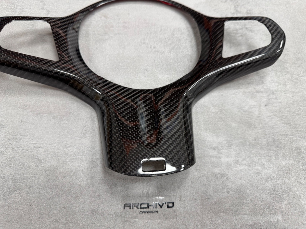 Dry Carbon Fibre Steering Trim Cover BMW G20 G32 G11 G12 G01 G02 G05 G80 G82