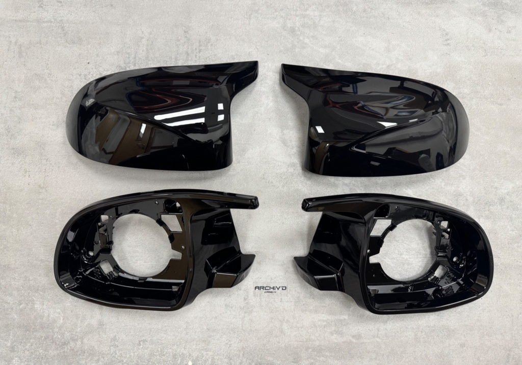 X3M STYLE 4 PIECE WING MIRROR COVER CAPS BMW X3 G01 X4 G02 X5 G05 X6 G06