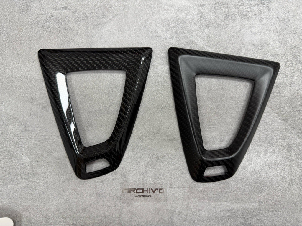 BMW M2 M3 M4 F87 F80 Pre Preg Dry Carbon Fibre Gear Surround Trim Matt Finish