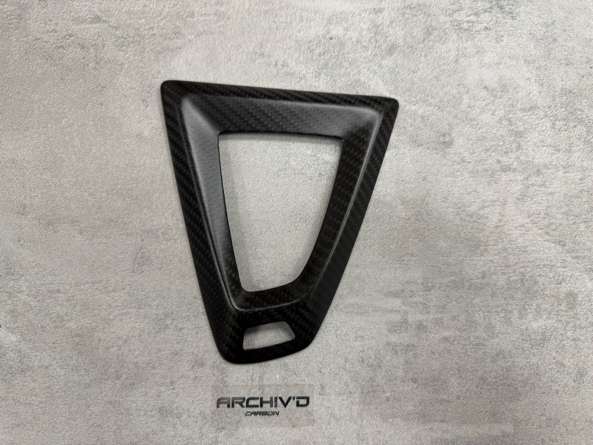 BMW M2 M3 M4 F87 F80 Pre Preg Dry Carbon Fibre Gear Surround Trim Matt Finish